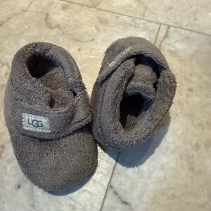 UGG Soft Gray Infant Booties